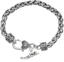 I Love Swimming Bracelet, Hypoallergenic, Safe-Nickel Free, No Poisonous Lead Or Cadmium