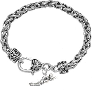 I Love Swimming Bracelet, Hypoallergenic, Safe-Nickel Free, No Poisonous Lead Or Cadmium