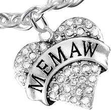 Memaw Charm Bracelet Hypoallergenic, Safe-Nickel, Lead & Cadmium Free!