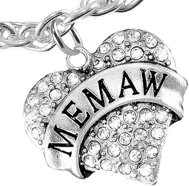 Memaw Charm Bracelet Hypoallergenic, Safe-Nickel, Lead & Cadmium Free!