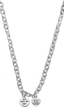 God Gave Me You, My Wife, My Joy, My Sunshine, Sterling Silver Solid .925 Sterling, Not Plated Or Coated.Cable Chain Necklace, Charm-Nickel, Lead, Cadmium Free