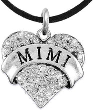 Mimi Charm Necklace Adjustable, Hypoallergenic, Safe-Nickel, Lead & Cadmium Free!