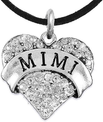 Mimi Charm Necklace Adjustable, Hypoallergenic, Safe-Nickel, Lead & Cadmium Free!
