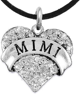 Mimi Charm Necklace Adjustable, Hypoallergenic, Safe-Nickel, Lead & Cadmium Free!