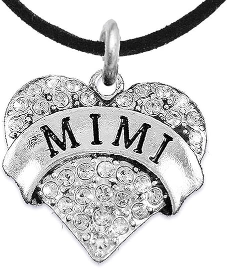 Mimi Charm Necklace Adjustable, Hypoallergenic, Safe-Nickel, Lead & Cadmium Free!