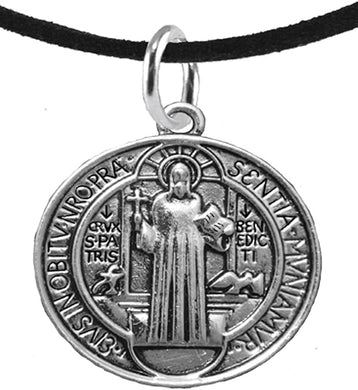 Saint Benedict Protective Charm, and Prayer, Protect Me from Harm, from Evil, from The Devil. Nickle, Lead Cadmium Free