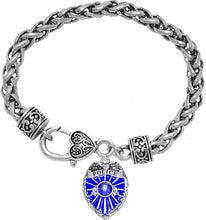 Nickle Free, No Poisonious Toxic Lead Or Cadmium Metal, Policeman Badge Bracelet Hypoallergenic