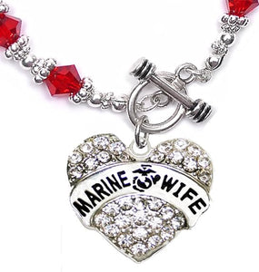 The Marine Wife Hypoallergenic Toggle Bracelet, Safe-Nickel, Lead, Cadmium Free