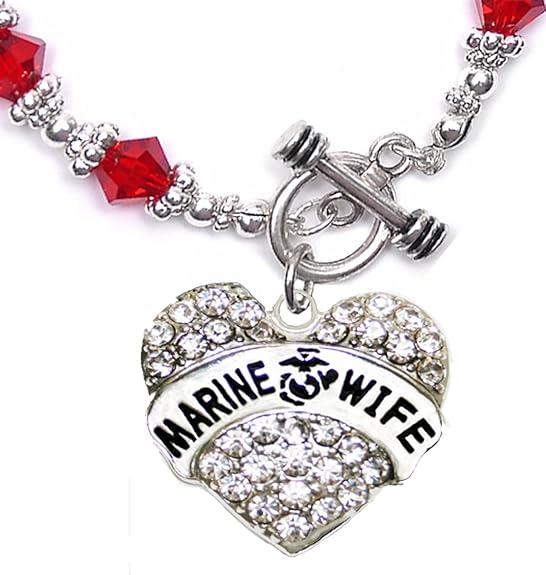 The Marine Wife Hypoallergenic Toggle Bracelet, Safe-Nickel, Lead, Cadmium Free