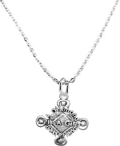 A Diamond Is A Girls Best Friend, Sterling Silver, Solid .925 Sterling, Not Plated Or Coated,18 Inch Necklace.Charm,Nickel,Lead Free.Fast