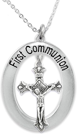 First Communion Hypoallergenic 5 Years Or Older 12 Inch Necklace, Safe-Nickel, Lead & Cadmium Free!