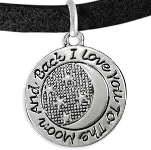 Mother's Day Jewelry, Mom Jewelry, Grandma Jewelry, I Love You To The Moon And Back Adjustable Bracelet Hypoallergenic-Safe, Nickel, Lead Free
