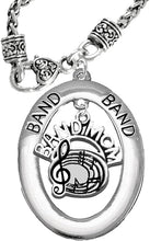 Band Mom, Hypoallergenic Adjustable Necklace, Safe-Nickel, Lead and Cadmium Free