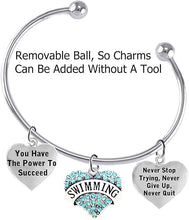 You Have The Power to Succeed 3 Charm Adjustable Bracelet, Hypoallergenic, Safe-Nickel Free, No Poisonous Lead Or Cadmium