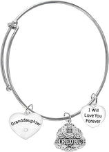Airman Granddaughter, I Will Love You Forever, Hypoallergenic, Safe-Nickel Free, No Poisonous Lead Or Cadmium