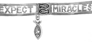 Expect Miracles, The Original Bracelet, Hypoallergenic, Safe-Nickel, Lead, Cadmium Free, Adjustable