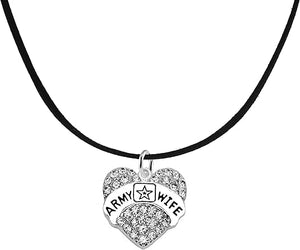 The Army Wife Hypoallergenic Adjustable Necklace, Safe-Nickel, Lead, Cadmium Free