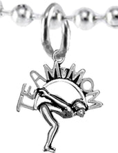 Team Mom, Swimming Necklace Adjustable Hypoallergenic, Safe-Nickel, Lead & Cadmium Free!