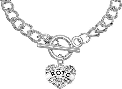 ROTC, Adjustable 18 Inch Toggle Cable Chain Necklace, Hypoallergenic Safe-Nickel, Lead And Cadmium Free