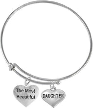 The Most Beautiful Daughter, Adjustable, Hypoallergenic, Safe-Nickel, Lead, Cadmium Free