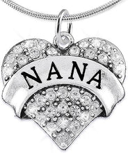 Nana Charm Necklace Adjustable, Hypoallergenic, Safe-Nickel, Lead & Cadmium Free!