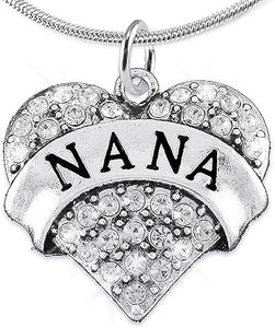 Nana Charm Necklace Adjustable, Hypoallergenic, Safe-Nickel, Lead & Cadmium Free!
