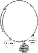 Abuela, I Will Love You Forever, Marine Hypoallergenic, Safe-Nickel Free, No Poisonous Lead Or Cadmium