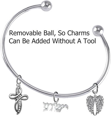 Messianic Christian Bracelet, Hypoallergenic, Safe-Nickel, Lead, Cadmium Free, Adjustable Bracelet