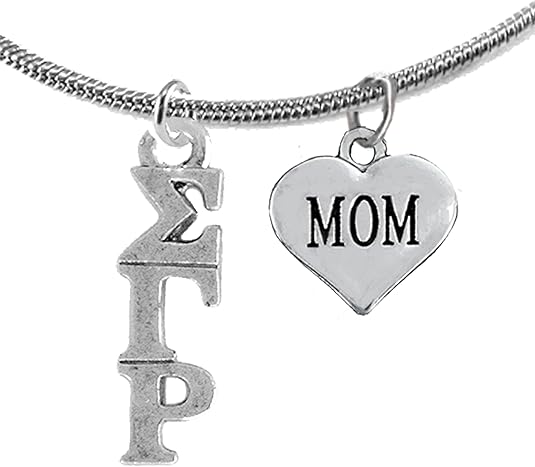 Sigma Gamma Rho, Adjustable Snake Chain Necklace/Lavaliere,