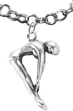 Swimming Diver Necklace Adjustable Hypoallergenic, Safe-Nickel, Lead & Cadmium Free!