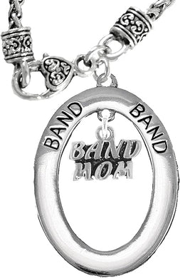 Band Mom Hypoallergenic Adjustable Necklace, Safe-Nickel, Lead Free