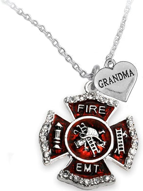 EMT Grandma Adjustable Necklace, Hypoallergenic, Safe-Nickel, Lead, Cadmium Free