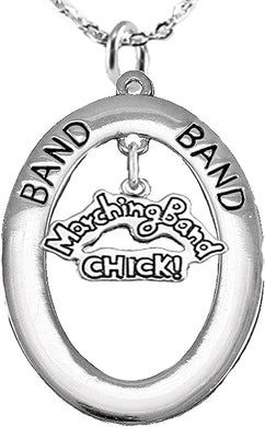 Marching Band Chick, Hypoallergenic Adjustable Necklace, Safe-Nickel, Lead and Cadmium Free