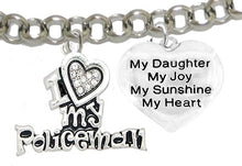 Policeman's, I Love My Policeman, My Daughter, My Joy, My Sunshine, Adjustable Hypoallergenic, Safe-Nickel, Lead, Free