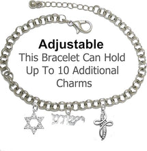 Yeshua Messianic Christian Bracelet, Hypoallergenic, Safe-Nickel, Lead, Cadmium Free, Adjustable Bracelet