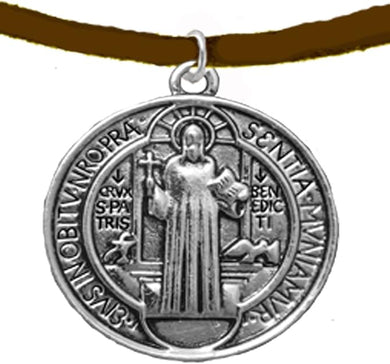 Saint Benedict Protective Charm, and Prayer, Protect Me from Harm, from Evil, from The Devil. Nickle, Lead Cadmium Free