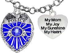 Policeman's, My Mom, My Joy, My Sunshine, My Heart, Hypoallergenic, Safe-Nickel Free, No Poisonous Lead Or Cadmium.
