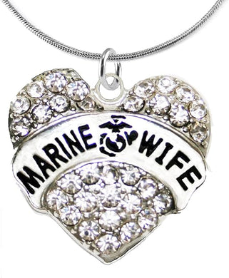 The Marine Wife Hypoallergenic Necklace, Safe-Nickel, Lead, Cadmium Free