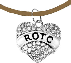 ROTC, Adjustable Brown Suede Bracelet, Hypoallergenic Safe-Nickel, Lead And Cadmium Free