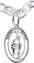 Band Trumpet Player Hypoallergenic Adjustable Necklace, Safe-Nickel, Lead Free