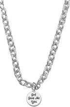 God Gave Me You, Hypoallergenic Adjustable Necklace, Safe-Nickel, Lead And Cadmium Free