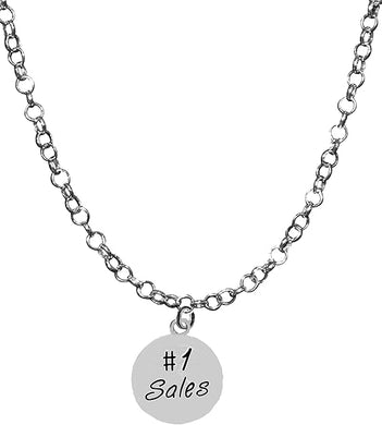 #1 Sales, Award, Adjustable 14-21 Inch Rolo Chain Necklace, Nickel, Lead, And Cadmium Free-Hypoallergenic