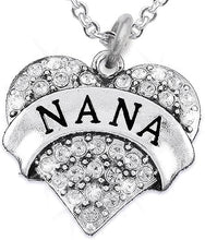 Nana Charm Necklace Adjustable, Hypoallergenic, Safe-Nickel, Lead & Cadmium Free!