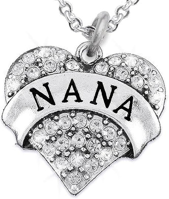 Nana Charm Necklace Adjustable, Hypoallergenic, Safe-Nickel, Lead & Cadmium Free!