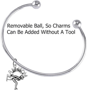 Swim Team Mom, Swimming Charm Adjustable Bracelet, Hypoallergenic, Safe-Nickel Free, No Poisonous Lead Or Cadmium