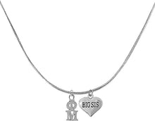 Phi Mu Big Sister, Hypoallergenic Safe Adjustable Fits Anyone Licensed Sorority Jewelry Manufacturer