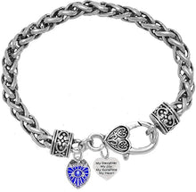 Policeman's, My Daughter, My Joy, My Sunshine, My Heart, Hypoallergenic, Safe-Nickel Free, No Poisonous Lead Or Cadmium.