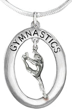 Gymnast Leaping Necklace, Adjustable, Hypoallergenic, Nickel, Lead & Cadmium Free!