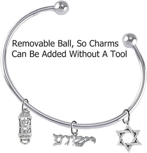 Messanic Christian Bracelet, Hypoallergenic, Safe-Nickel, Lead, Cadmium Free, Adjustable Bracelet