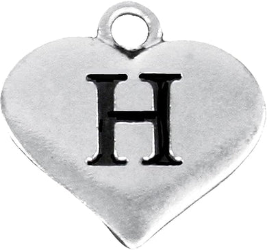 Army Wife Initial Bracelet (H)